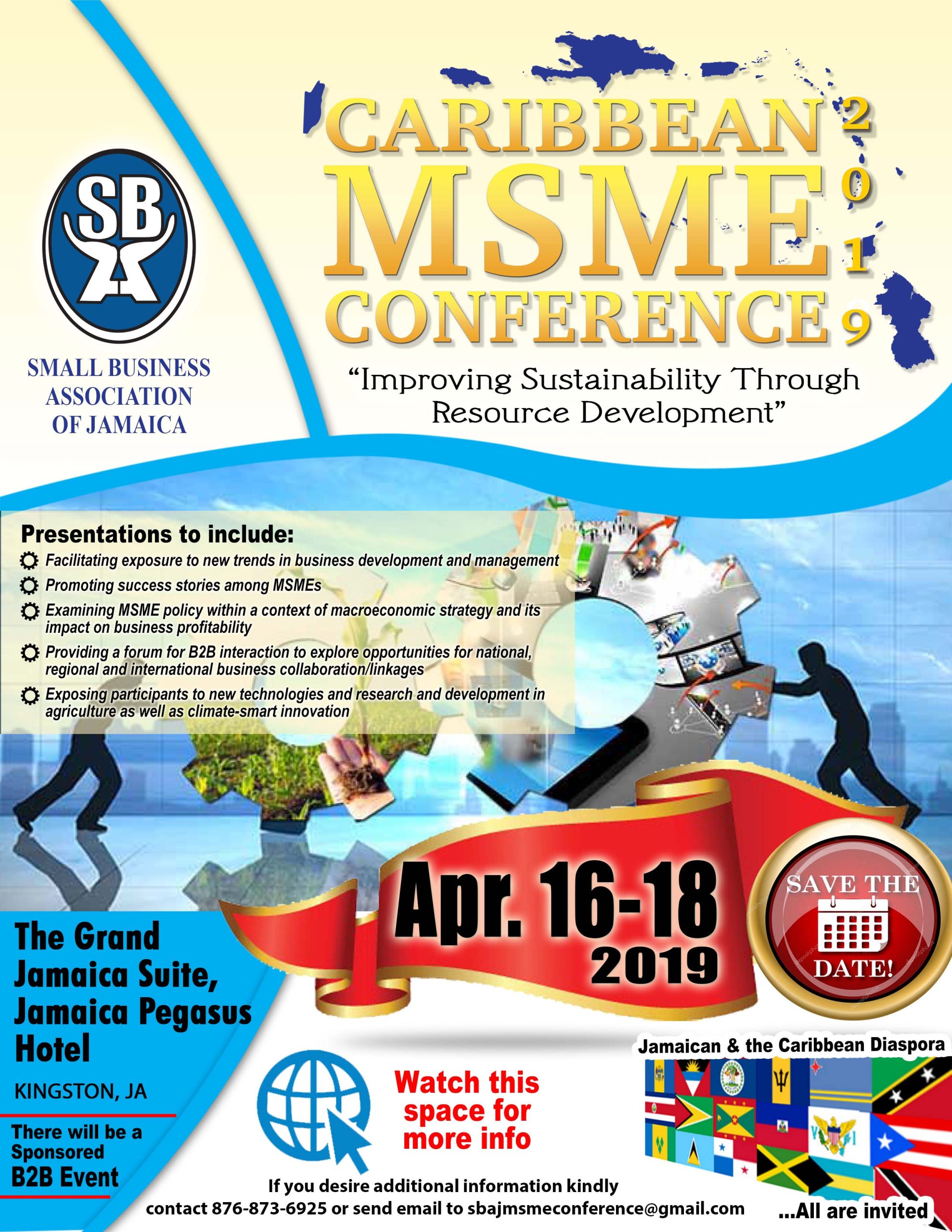 Vincentian Social Entrepreneur leads CoESL team for MSME Conference 2019
